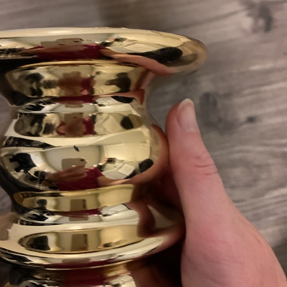 Gold Urban Barn Candle Holders - Picture 3 of 4